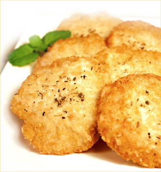 谷德福 爱家 loving hut 台湾素食 纯素冻品 素鱼排 花滋排600克