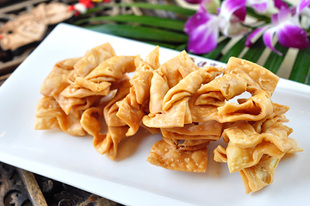 北京小吃/炸排叉(甜口,加糖,20一斤)酥脆可口/ 现炸现发