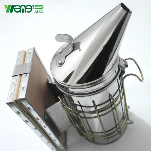 汪氏蜂具高品质不锈钢喷烟器中号熏烟器养蜂工具蜂具 商品图2