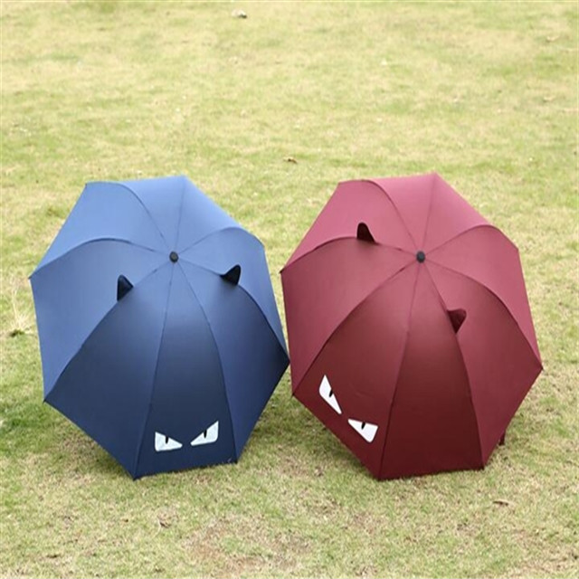 s0017b小魔兽立体耳朵雨伞