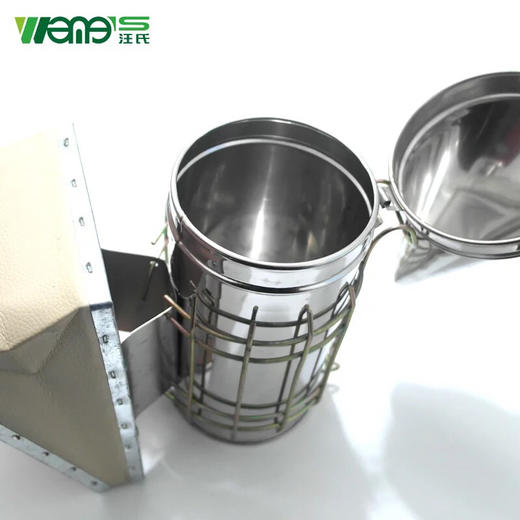 汪氏蜂具高品质不锈钢喷烟器中号熏烟器养蜂工具蜂具 商品图4