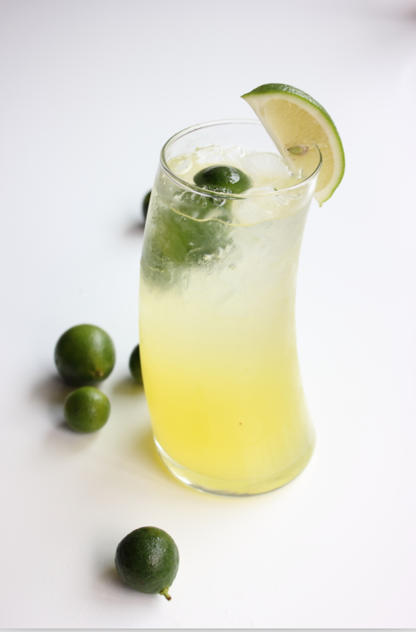 野生金桔柠檬茶(冷)kumquat lemon tea(cold)