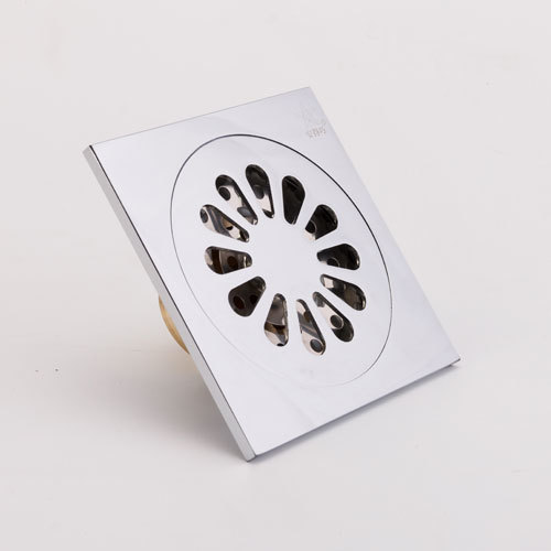 安得巧bs7710全铜镀铬地漏