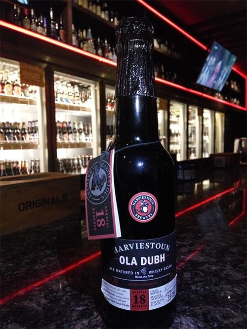 英國原裝進口 ola dubh 海威斯頓奧拉12年陳釀黑啤酒