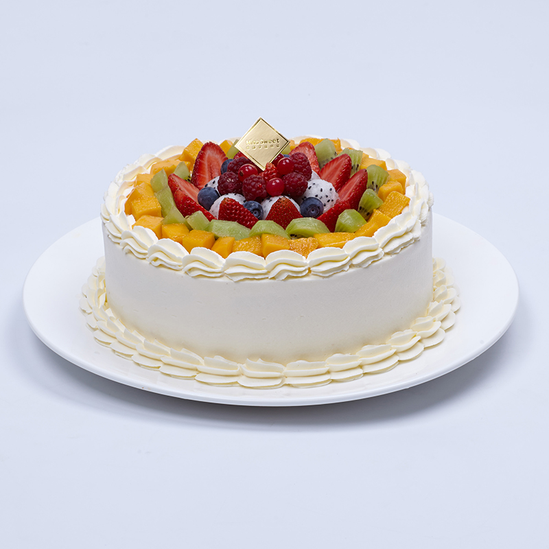 鲜果缤纷乳脂奶油蛋糕(思薇小姐手工烘焙——限昆明)