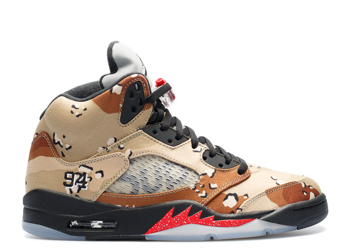 air jordan 5 retro supreme supreme