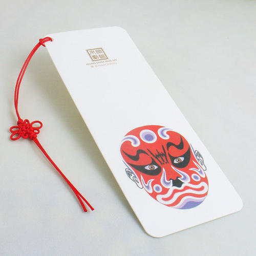京剧脸谱 书签 12张/套 商品图0