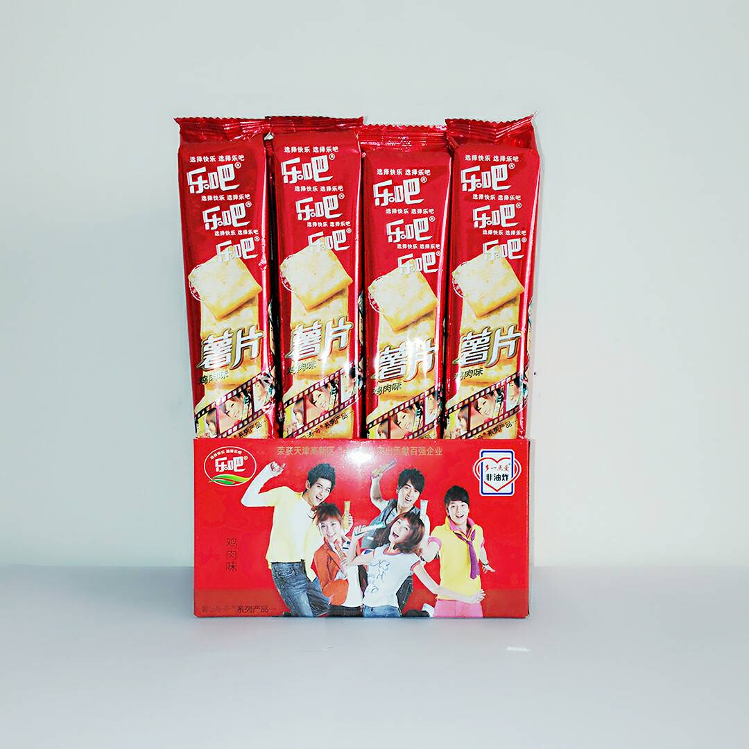 乐吧鸡肉味薯片 50g16支装