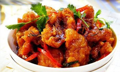 锅包肉盖饭(东北小吃)