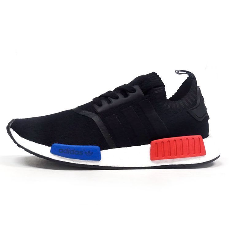 阿迪达斯三叶草nmd runner r1 adidas跑步鞋蓝红