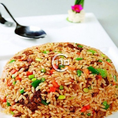 黑胡椒牛肉炒饭