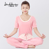 春夏瑜伽服套装三件套宽松女速干显瘦短袖韩国愈加服跑步长裤A061 商品缩略图2