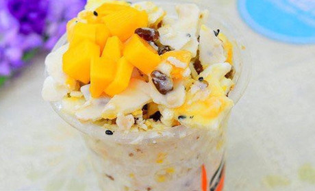 柠檬炒酸奶 名相华府抹茶王子炒酸奶