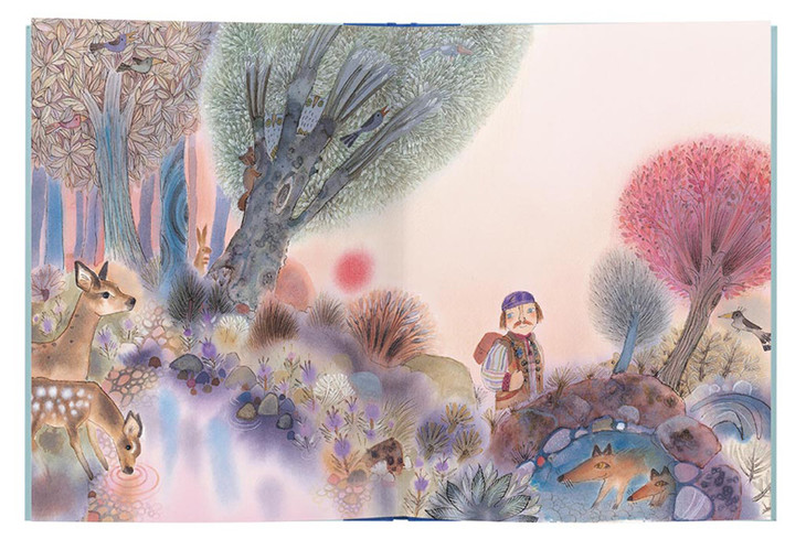 《小鹌鹑》(屠格涅夫名作绘本,温润淡雅的水彩画风)读小库儿童书绘本