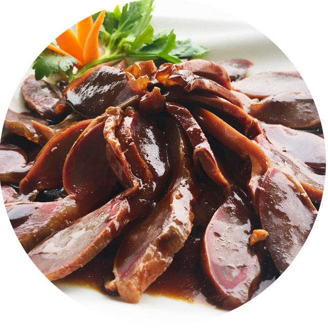卤味鸭胗