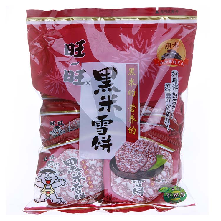 旺旺雪饼(黑米饼)84g/袋