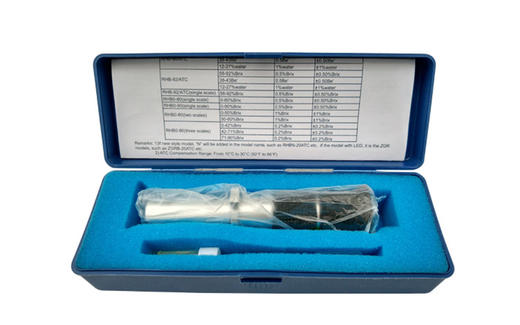 【正品保证】四川汪氏蜂具手持蜂蜜折射仪浓度波美度计浓度仪 商品图2