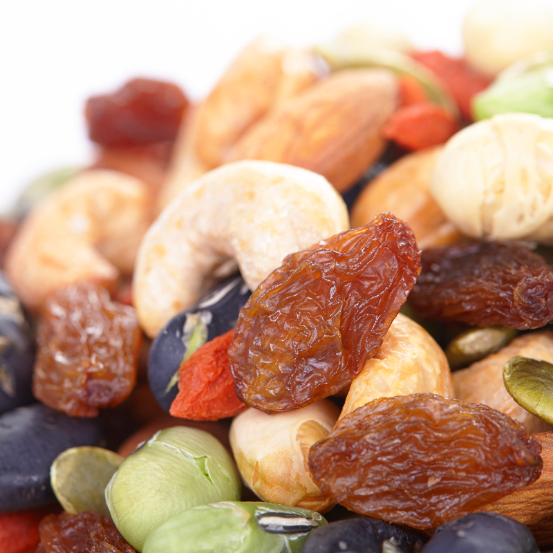 悠米什锦果仁250gx2袋炒货混合坚果仁零食孕妇无添加特产组合包邮