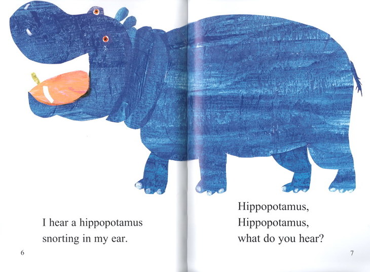 艾瑞卡尔 棕色的熊 4册 原版英文绘本(非直接点