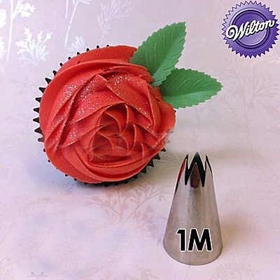 美国惠尔通wilton #1m裱花嘴 纸杯蛋糕经典款