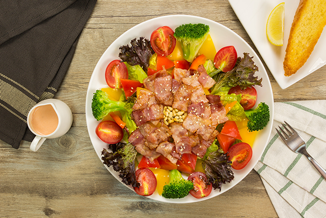 意式培根蔬菜沙拉