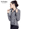 TITIKA女修身时尚跑步运动夹克上衣简约健身瑜伽外套51956 商品缩略图2