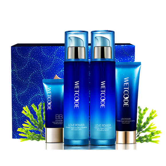 水密码黄金藻水透肌套组(四件套)