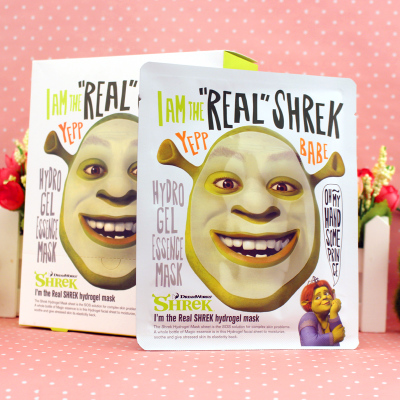 real shrek怪物史莱克凝胶面膜贴 单片