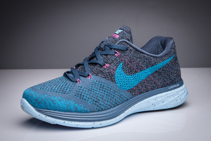 耐克nike flyknit lunar3 男子跑步鞋
