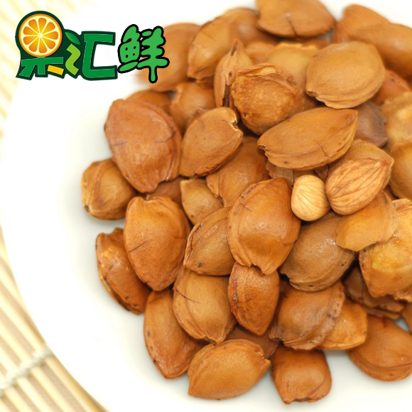 原味开口杏仁 手剥小银杏500g