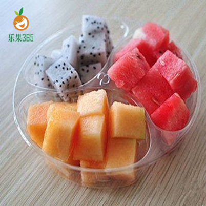 哈密瓜(150g) 西瓜(150g) 火龙果(150g) 拼盘1份