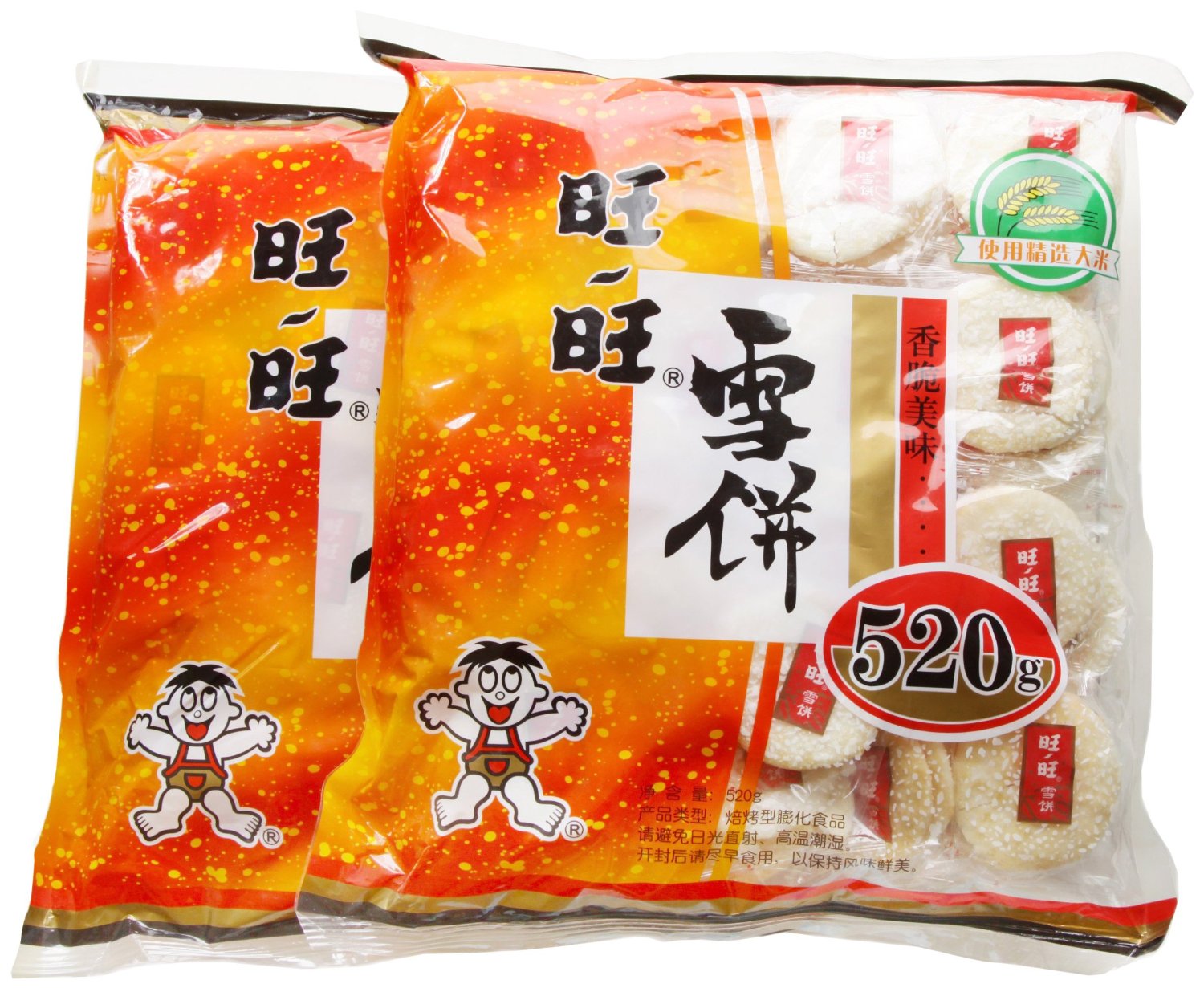 旺旺雪饼520g