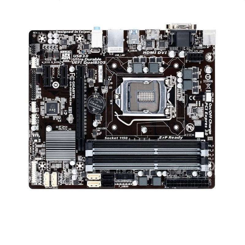 gigabyte/技嘉 ga-b85m-ds3h 电脑主板 1150固态小板i5 超d3v正品