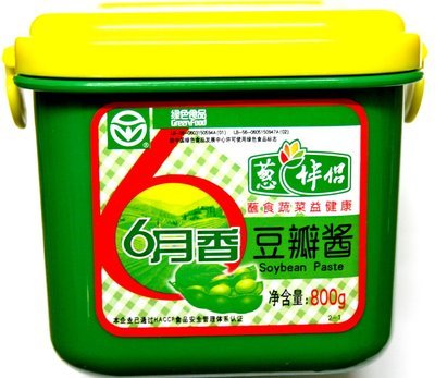 800g6月香豆瓣酱