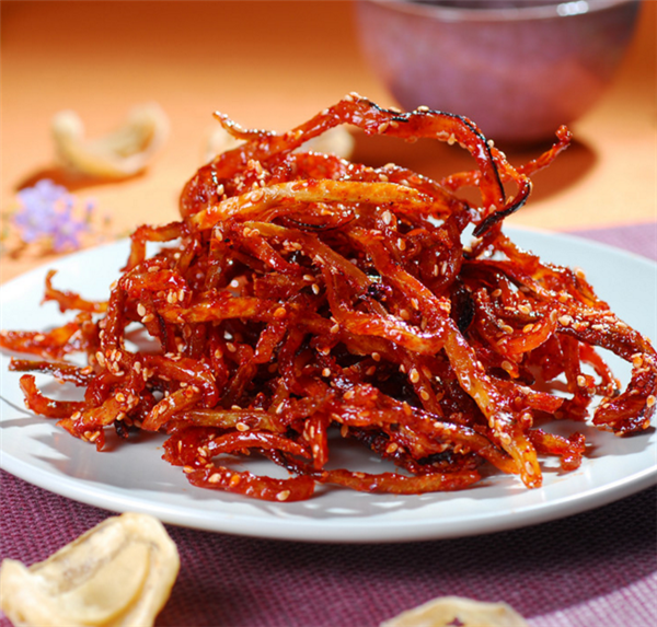 香辣蜜汁鳗鱼丝 刀切鳗鱼丝 北海特产 新品上市特惠半斤装