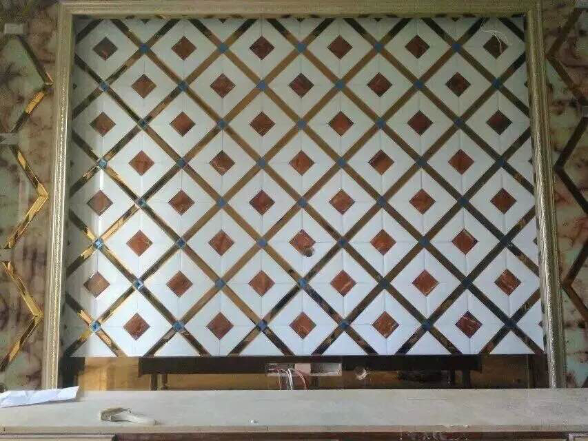 晶创玻璃 情调 cy-021 白烤漆 茶镜条 拼镜 背景 b类库存