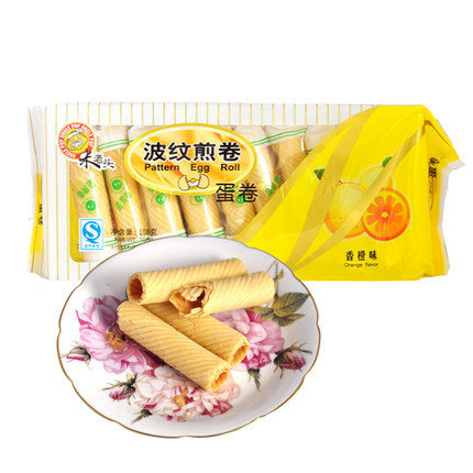 米老头 蛋卷 香橙味108g