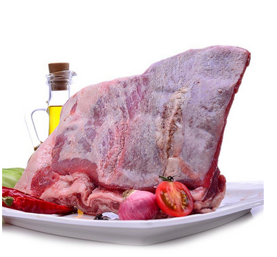 菜园生鲜配送澳洲澳大利亚1周包装牛后胸肉约1kg袋