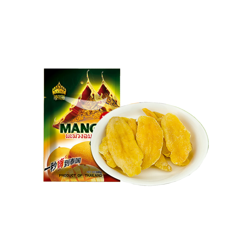 taihi泰国芒果干100g/袋 东南亚休闲零食果脯蜜饯 2袋