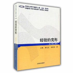经验的完形 格式塔心理学（外国心理学流派大系）