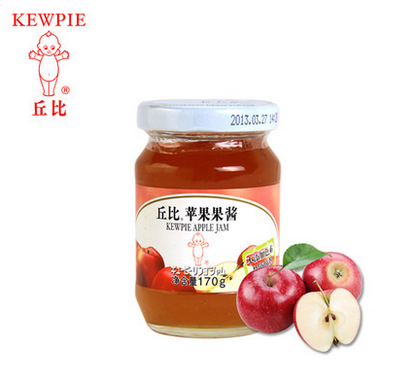 丘比果酱 苹果果酱170g面包果酱 水果酱早餐配