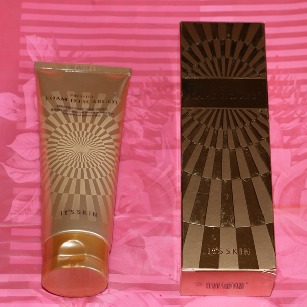 韩国its skin伊思蜗牛洗面奶正品150ml 美白补水控油祛痘祛粉刺