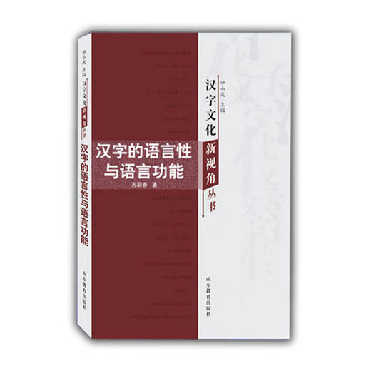 汉字的语言性与语言功能（汉字文化新视角丛书) 商品图0