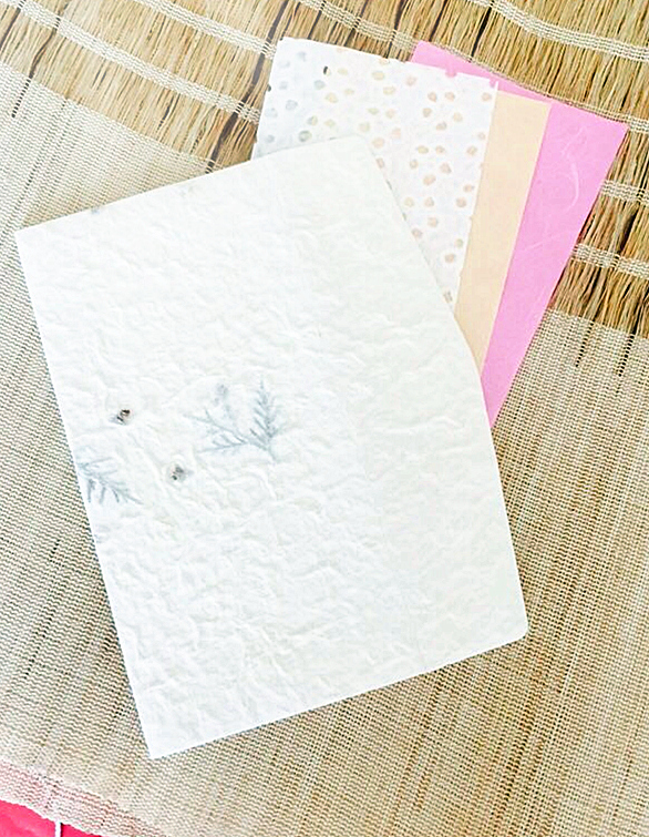 曹氏安徽泾县手工宣纸信封 (套装)中号 多色(10个起售)