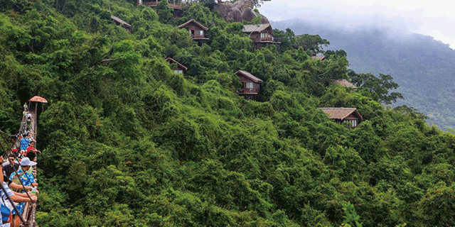 尖峰岭山上住宿图片