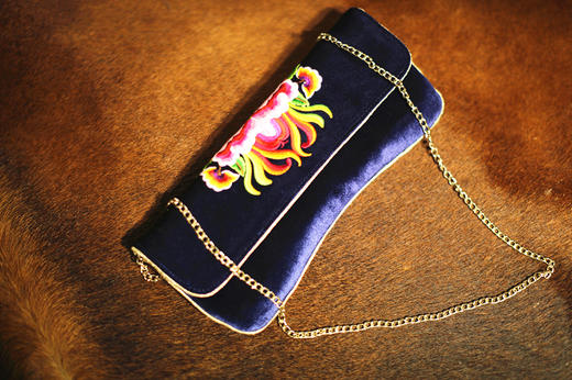 山谷居民品牌时尚苗绣手包/钱包 - 瑞萱 商品图2