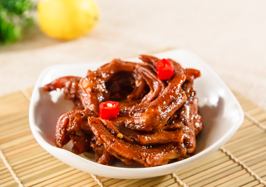 小胡鸭 :鸭掌 香辣味(十连包)