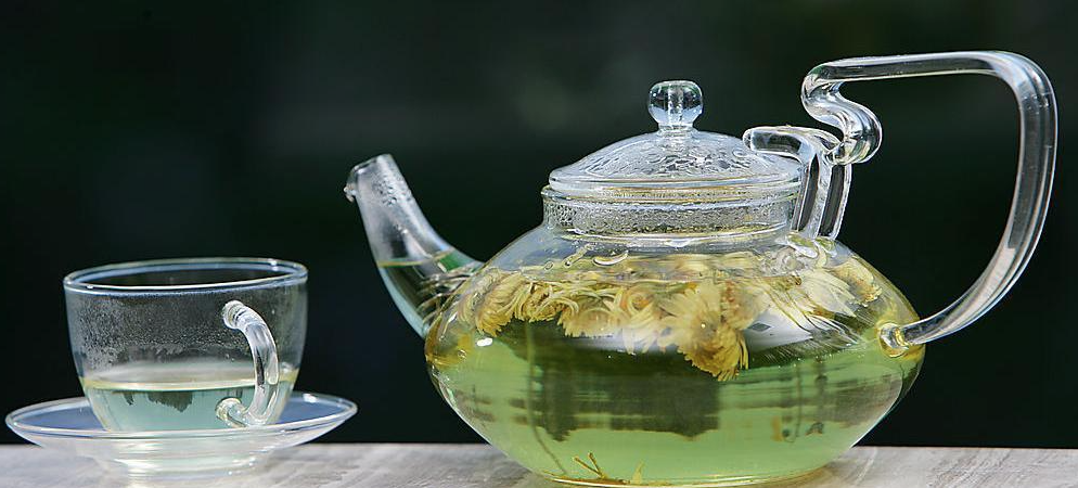 菊花茶(热)壶(hot)chrysanthemum tea (pot)