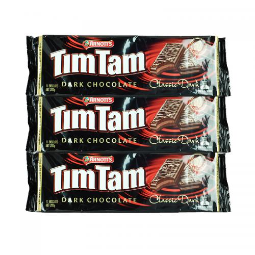 timtam黑巧克力饼干 11片 3包装