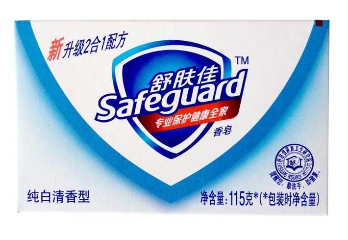 舒肤佳纯白皂115g/盒